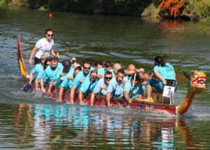 Drachenbootrennen mit dem Wassersportverein BeActive